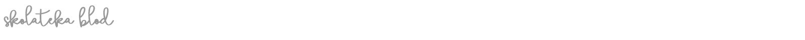 Skolateka font preview